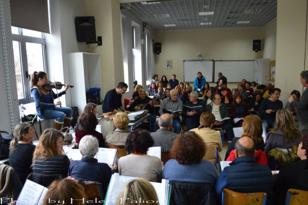 Πρόβα στο 2ο Γυμνάσιο